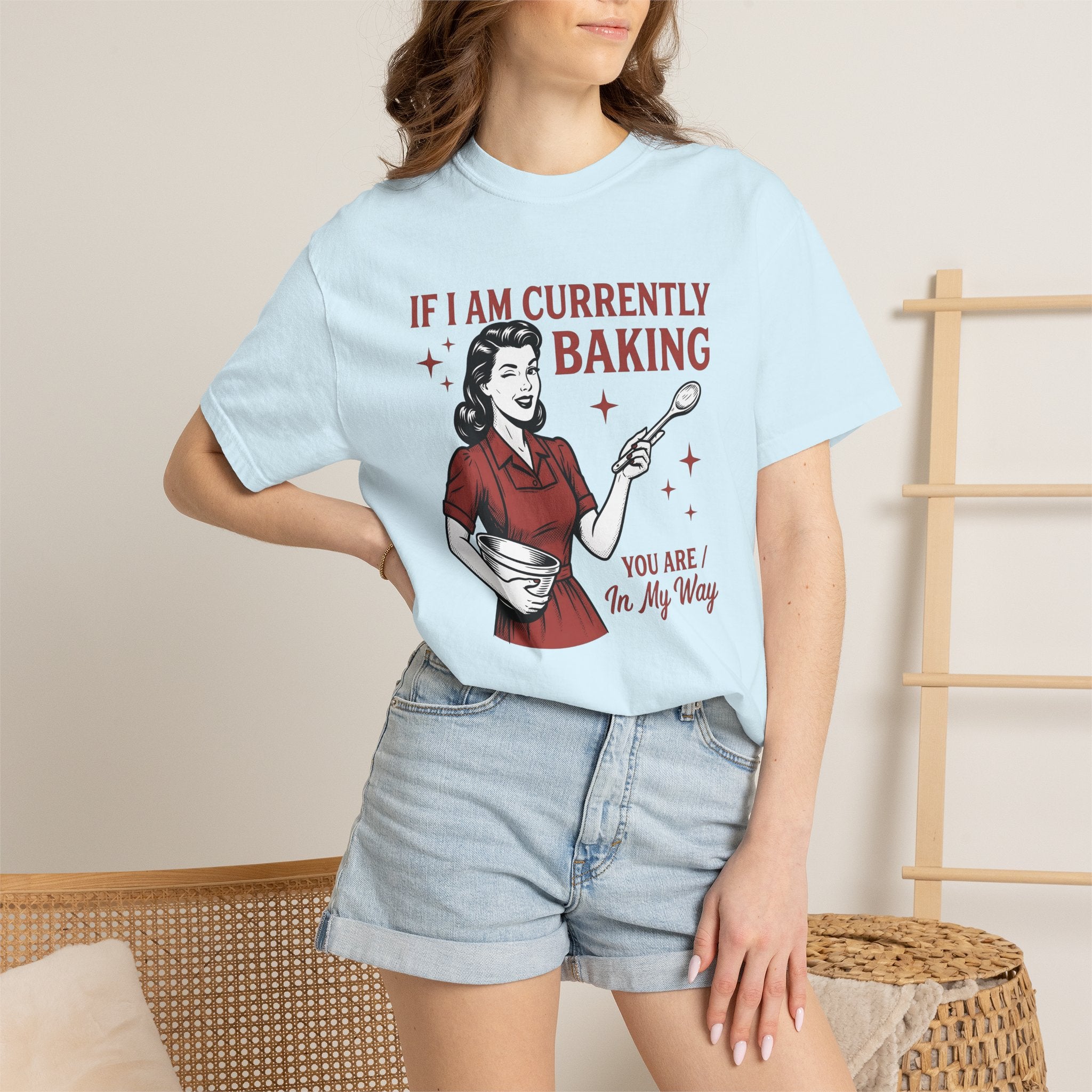 Old Fashioned Baker Shirt Baking Comedy Gift Women Antique Tee Pastry Chef T-Shirt Baker Fan Vintage Tshirt Humor Graphic Doodle Mixing Bowl