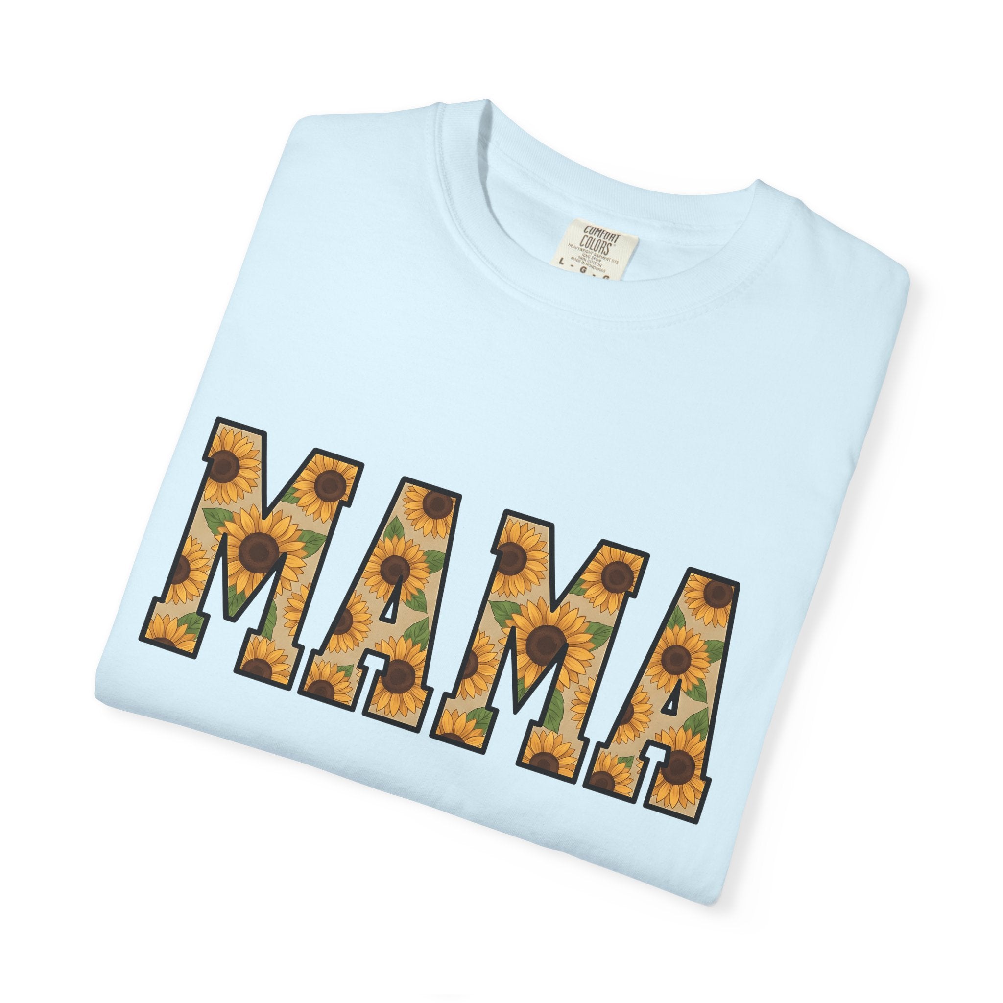 Sunflower Graphic Shirt Mom Flowers Gift Women Bold Tee Sunflower T-Shirt Motherhood Fan Vibrant Tshirt Floral Graphic Retro Floral Tshirt