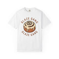 Cinnamon Roll Shirt Desserts Foodie Gift Women Cartoon Tee Bun T-Shirt Pastry Fan Comic Tshirt Gourmet Graphic Retro Icing Tshirt