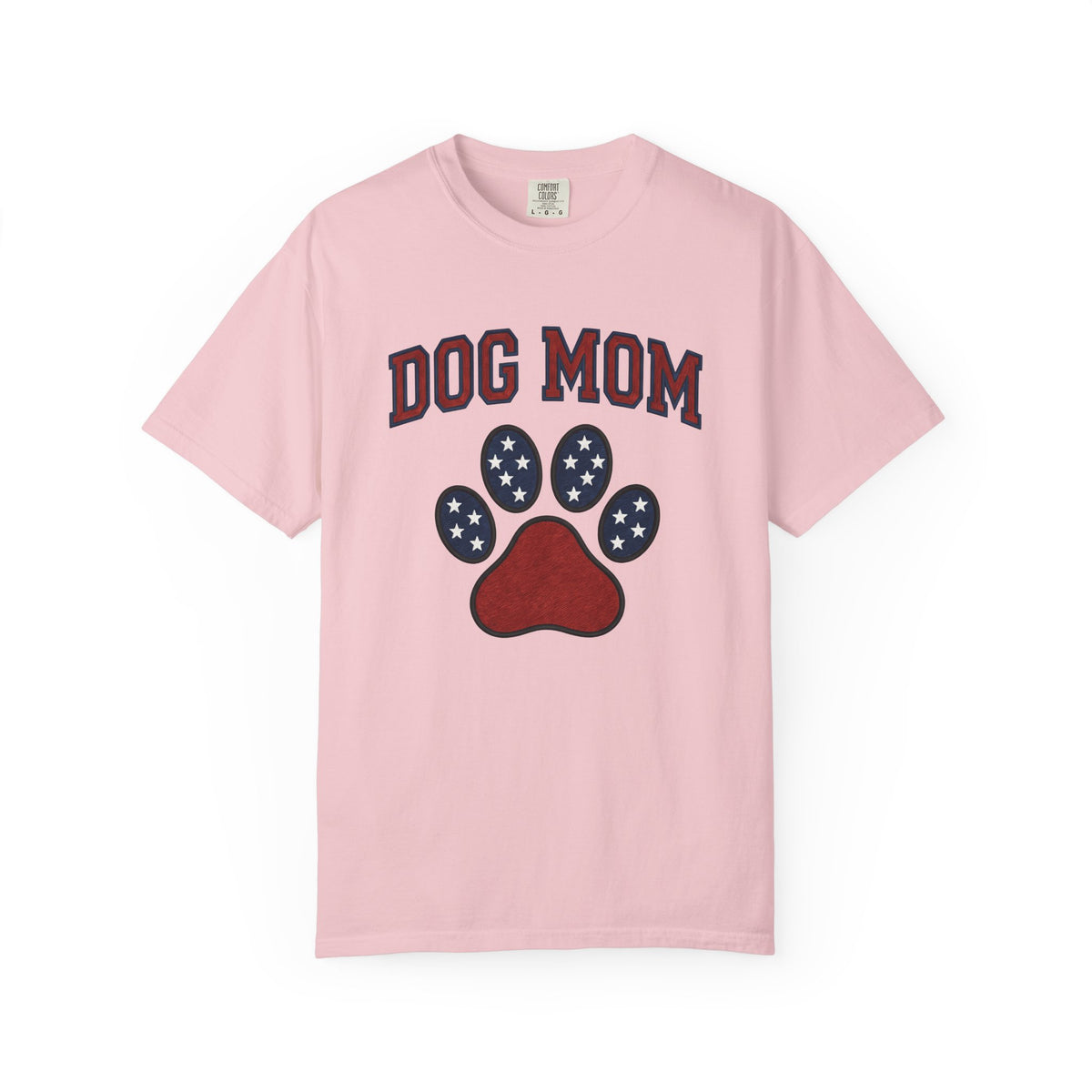 Puppy Paw Retro T-Shirt – Dog Mom Pet Lover Design, Women Graphic Tee