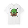 Capybara Shirt St Patrick's Day Critters Gift Women Caricature Tee Rodent T-Shirt Luck Enthusiast Cartoon Tshirt Animal Graphic Line Art