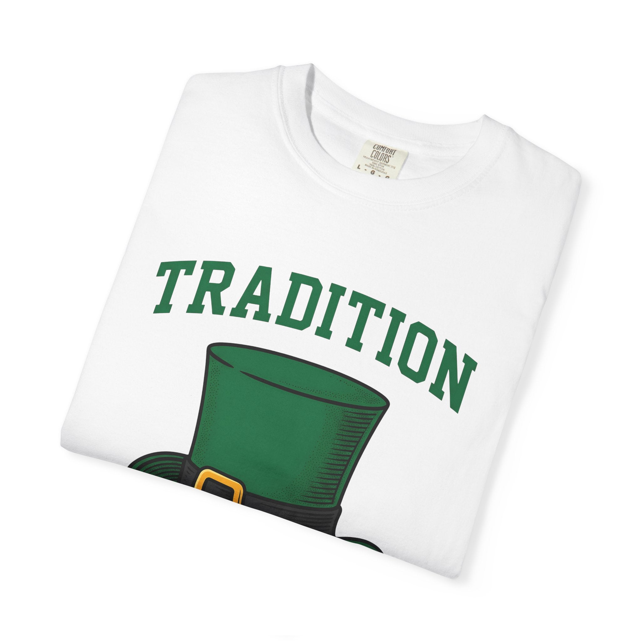 Leprechaun Hat Shirt St Patrick's Day Holiday Gift Women Vintage Tee Top Hat T-Shirt Shamrock Fan Top Hat Tshirt Holiday Graphic Retro Belt