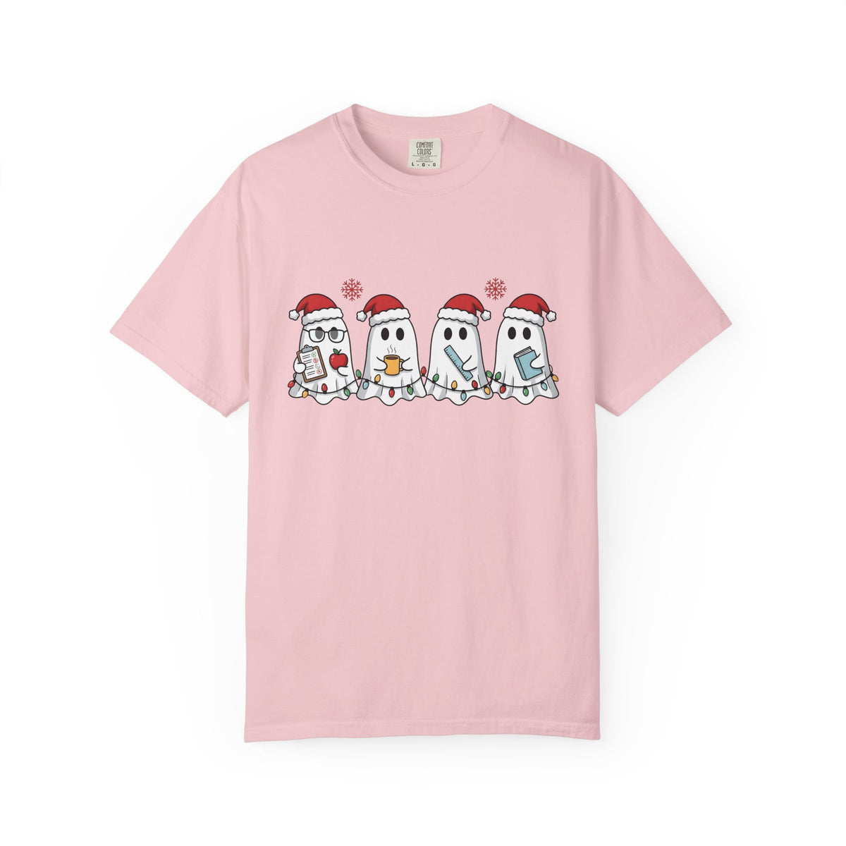 Holiday Ghost Shirt Teachers Celebration Unisex Gift Sweet Tee Specter T-Shirt