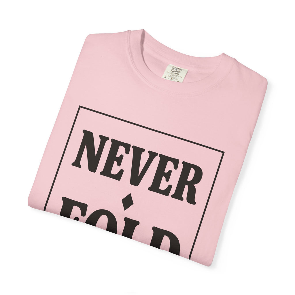 Inspiring Quote Shirt Motivational Card Game Gift Women Strong Tee Motivation T-Shirt Motivational Enthusiast Bold Tshirt Card Games Graphic