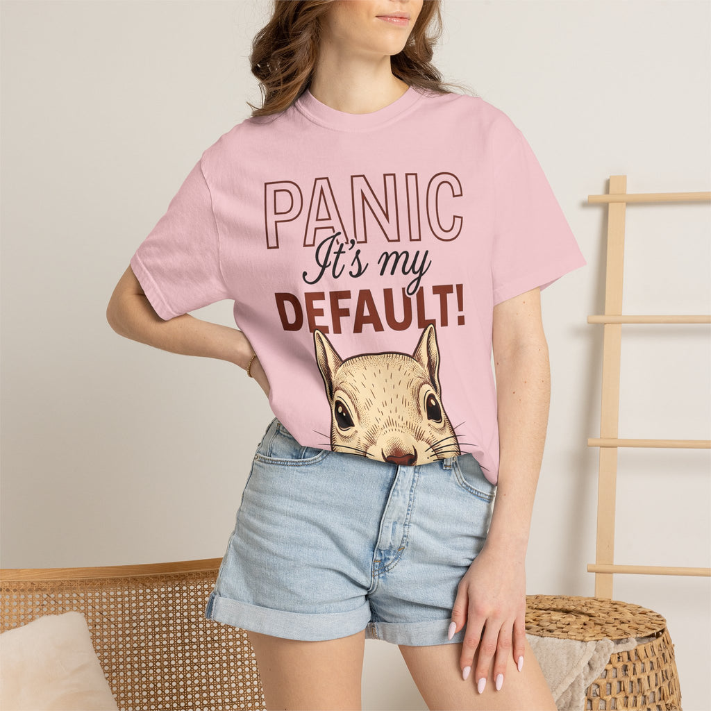 Squirrel Mug Shirt Funny Nature Gift Women Sketch Tee Coffee Mug T-Shirt Comedy Fan Squirrel Illustration Line Art Animal Comedy Tshirt