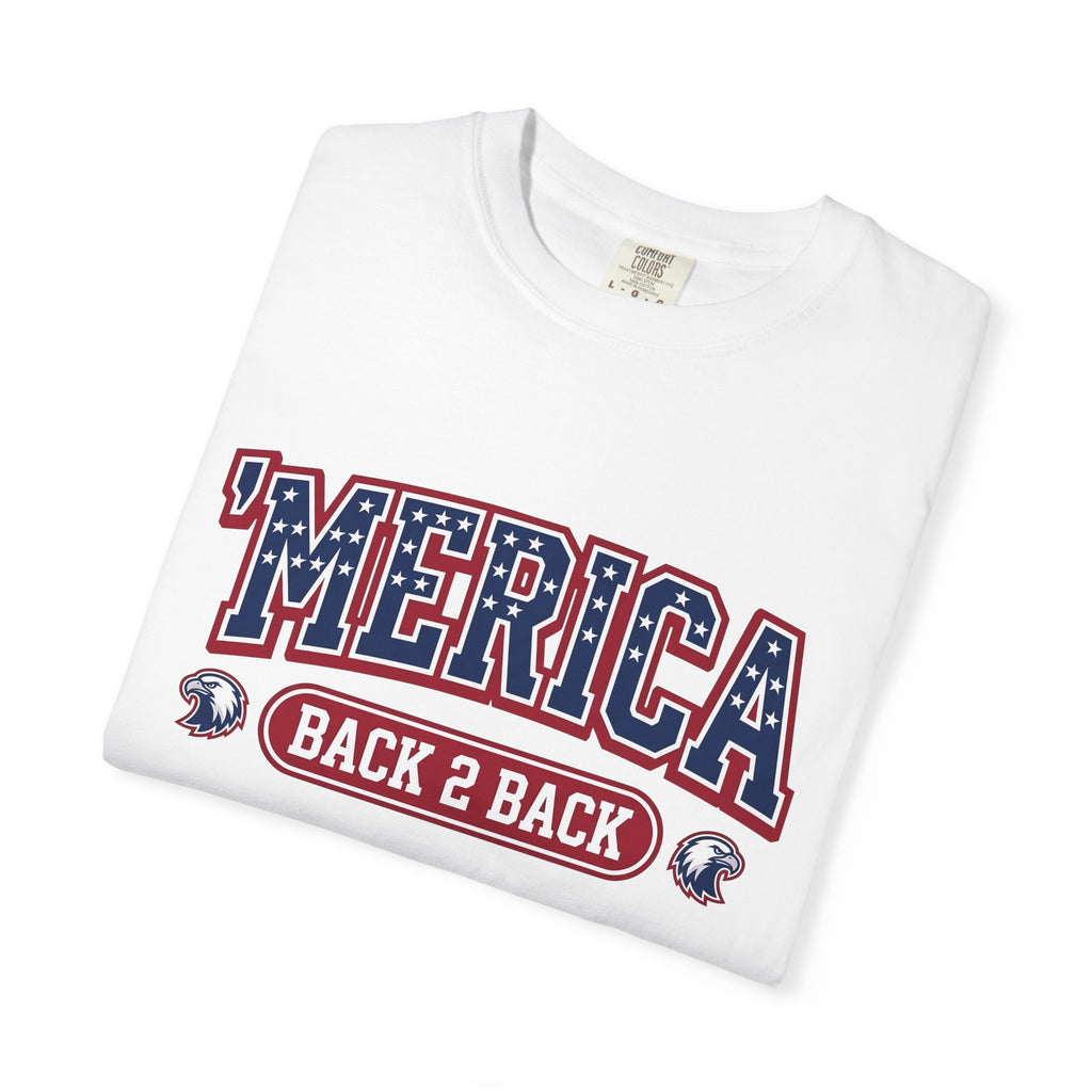 Freedom Eagle Shirt America Exercise Gift Women Collegiate Tee Eagle T-Shirt Patriot Enthusiast Vintage Tshirt Fitness Graphic Star Tshirt