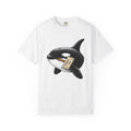 Orca Whale Shirt Animal Aquatic Gift Women Old School Tee Killer Whale T-Shirt Wildlife Fan Marine Graphic Tshirt Hand Drawn Demonstration