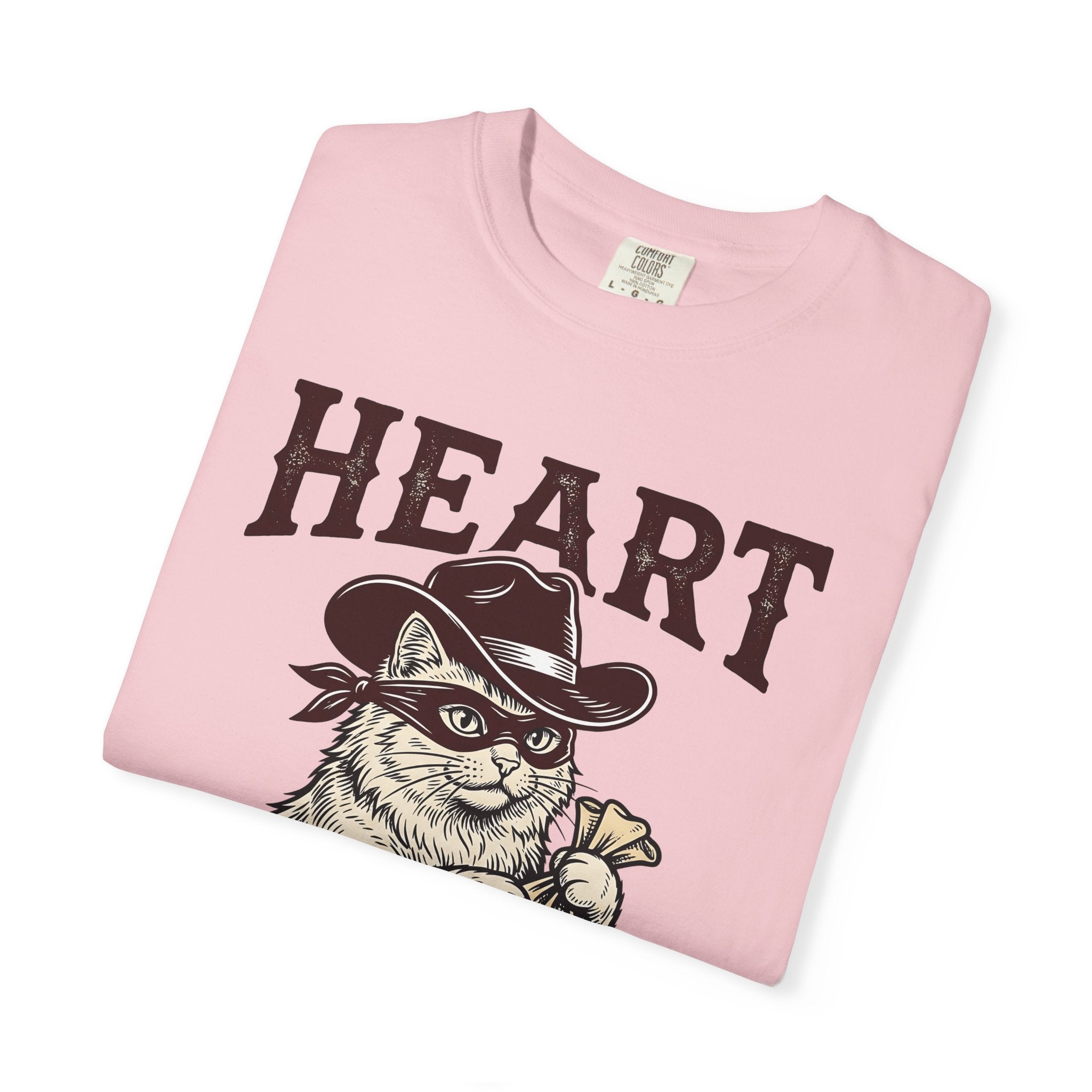 Cowboy Cat Shirt Cat Humor Gift Women Vintage Tee Kitty Cat T-Shirt Feline Fan Retro Tshirt Funny Graphic Hand Drawn Money Bag Tshirt