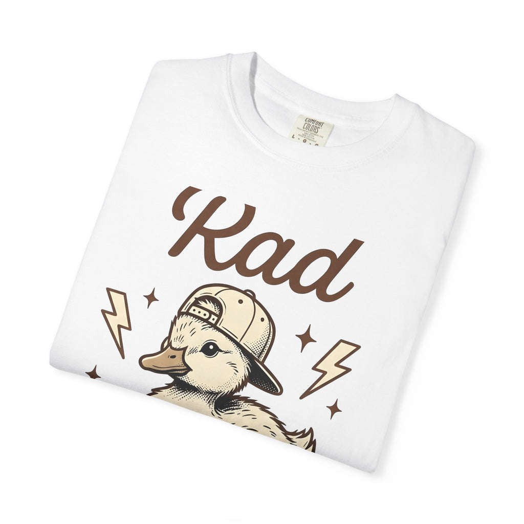 Duck Skateboard Shirt Easter Animal Gift Women Hand Drawn Tee Duck T-Shirt Easter Fan Hand Drawn Tshirt Creature Graphic Retro Lightning