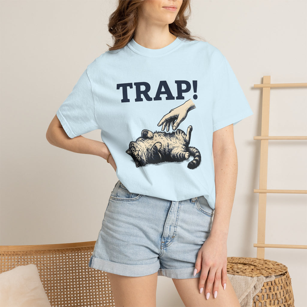 Silly Cat Shirt Cat Jokes Gift Women Timeless Tee Kitty T-Shirt Cat Fan Feline Tshirt Pun Graphic Nostalgic Claw Tshirt