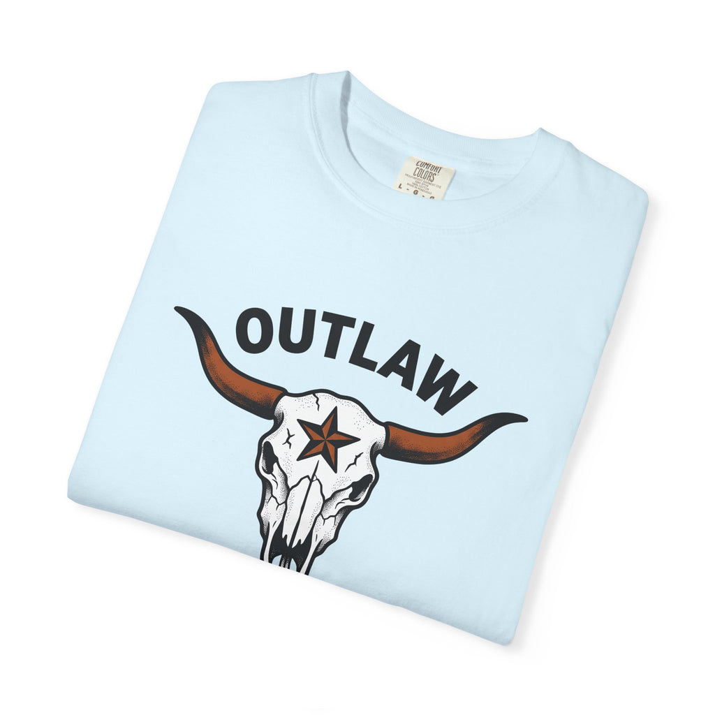 Bull Head Skull Shirt Cowgirl Livestock Gift Women Country Tee Skull T-Shirt Cowgirl Fan Rustic Tshirt Farm Graphic Old School Star Shape