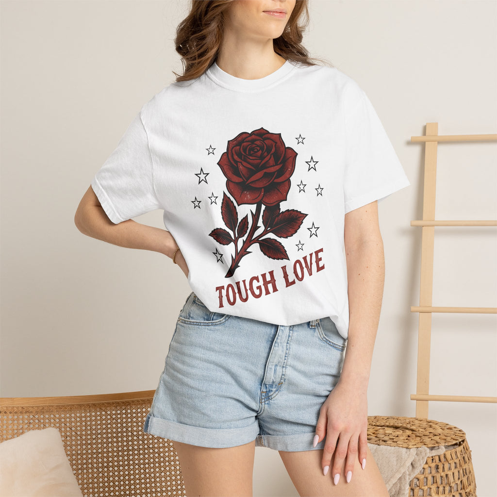 Floral Rose Shirt Cowgirl Cowboy Gift Women Body Art Tee Rose T-Shirt Cowgirl Fan Tattoo Tshirt Rodeo Graphic Aged Star Symbols Tshirt