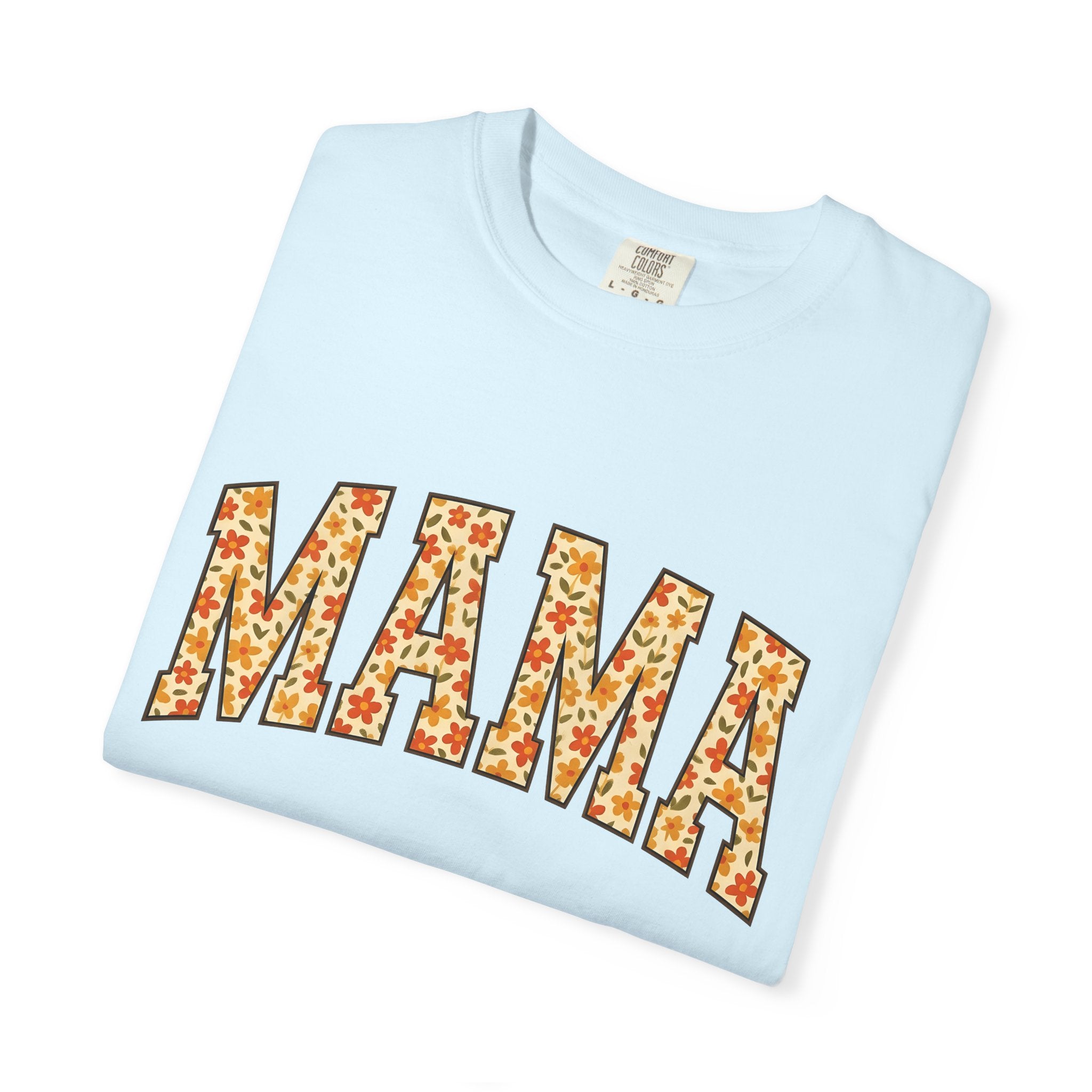 Floral Script Shirt Mom Greenery Gift Women Hippie Tee Calligraphy T-Shirt Mother Enthusiast Bohemian Tshirt Foliage Graphic Old School