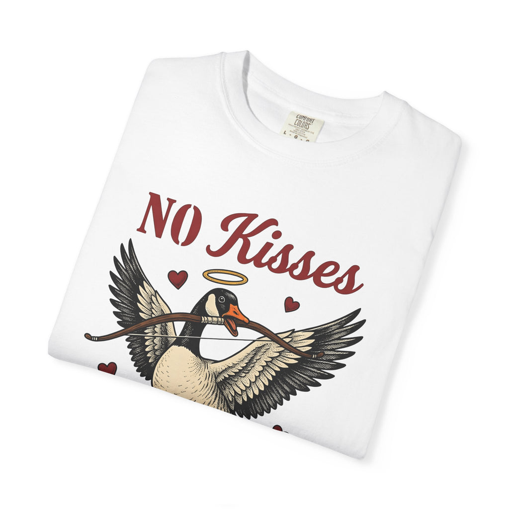 Goose Cupid Shirt Valentines Day Animal Gift Women Vintage Graphic Tee Goose T-Shirt Valentine Fan Retro Tshirt Creature Graphic Hand Drawn