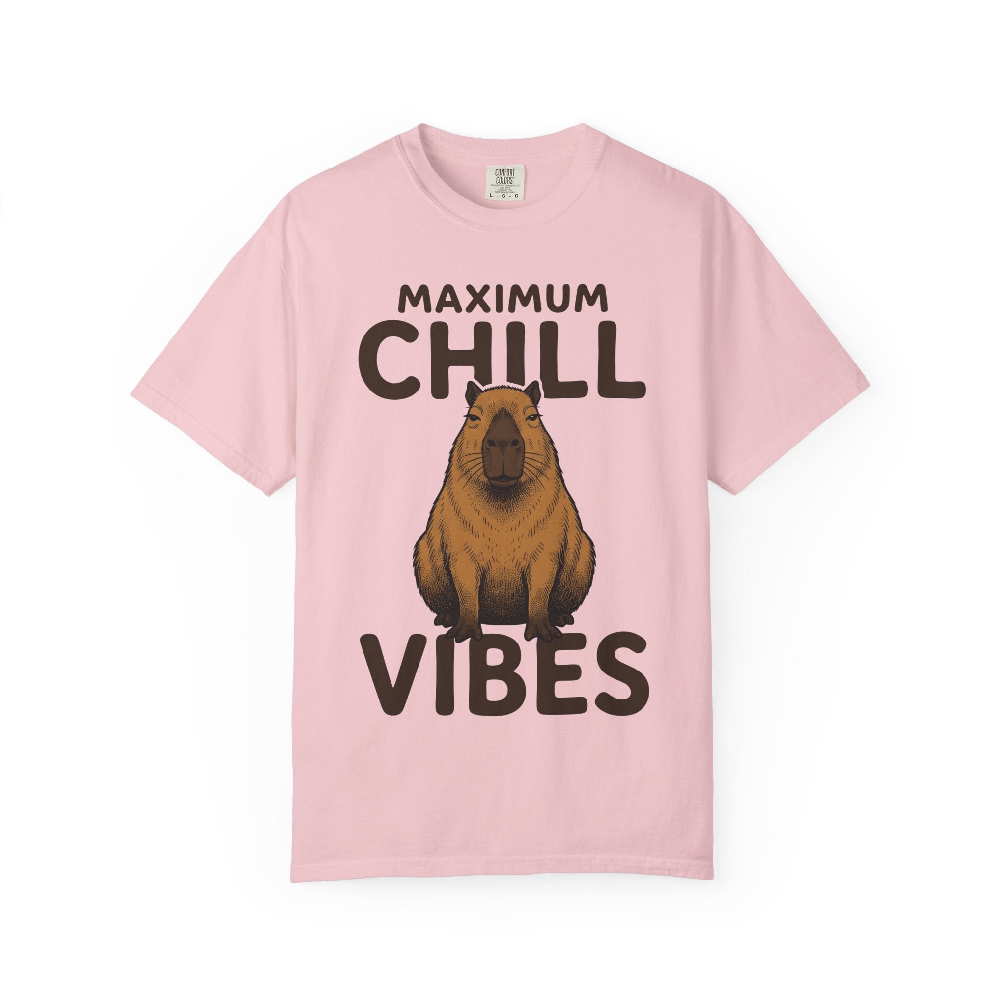 Capybara Shirt Cottagecore Fauna Gift Women Cartoon Tee Rodent T-Shirt Homesteader Fan Comic Tshirt Wildlife Graphic Rustic Beast Tshirt