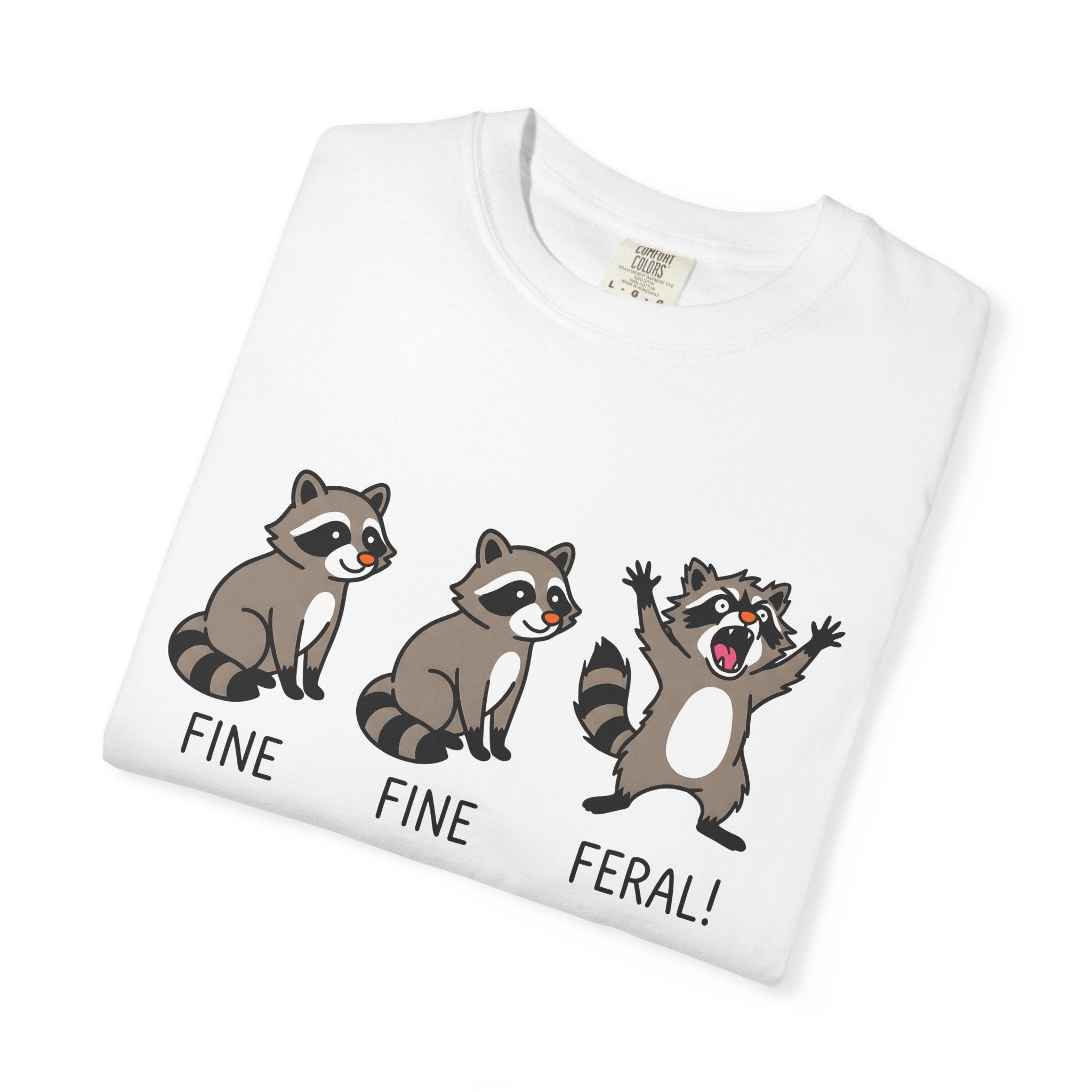 Raccoon Group Shirt Nurses Wildlife Gift Women Comic Tee Trash Panda T-Shirt Nurse Enthusiast Cartoon Tshirt Wildlife Graphic Simple Funny