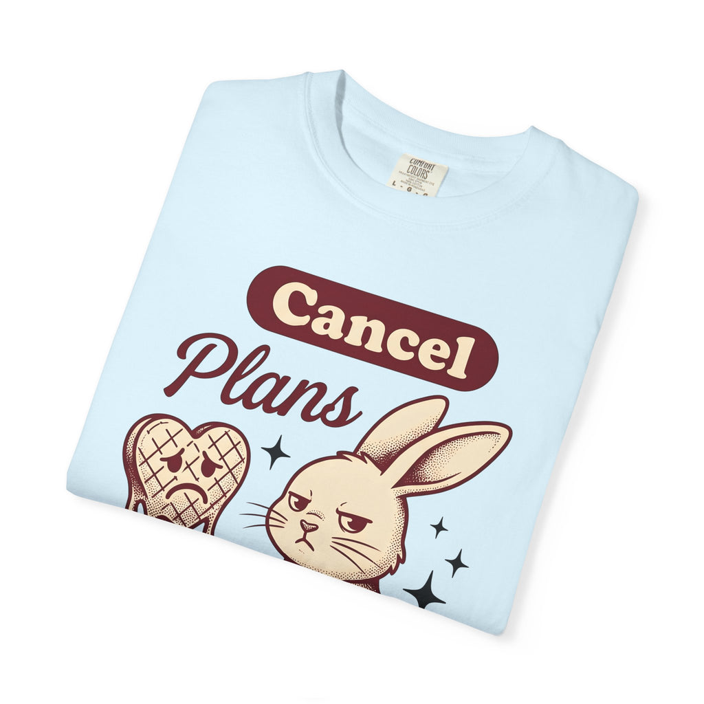 Upset Hare Shirt Valentine's Day Reclusive Gift Women Line Art Tee Rabbit T-Shirt Valentine Fan Illustrated Tshirt Hermit Graphic Distressed