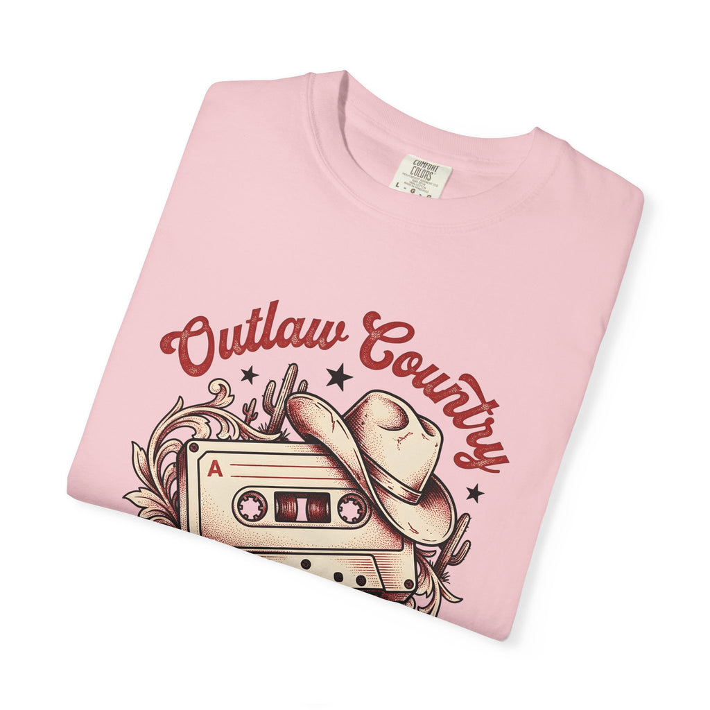 Cassette Hat Shirt Cowgirl Ranch Gift Women Nostalgic Tee Cassette Tape T-Shirt Rodeo Fan Country Tshirt Farm Graphic Line Art Succulent