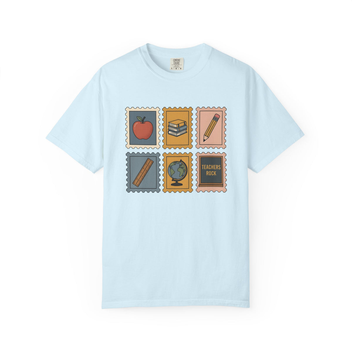 Teacher Icons Shirt Teachers Education Unisex Gift Doodle Tee Educator T-Shirt