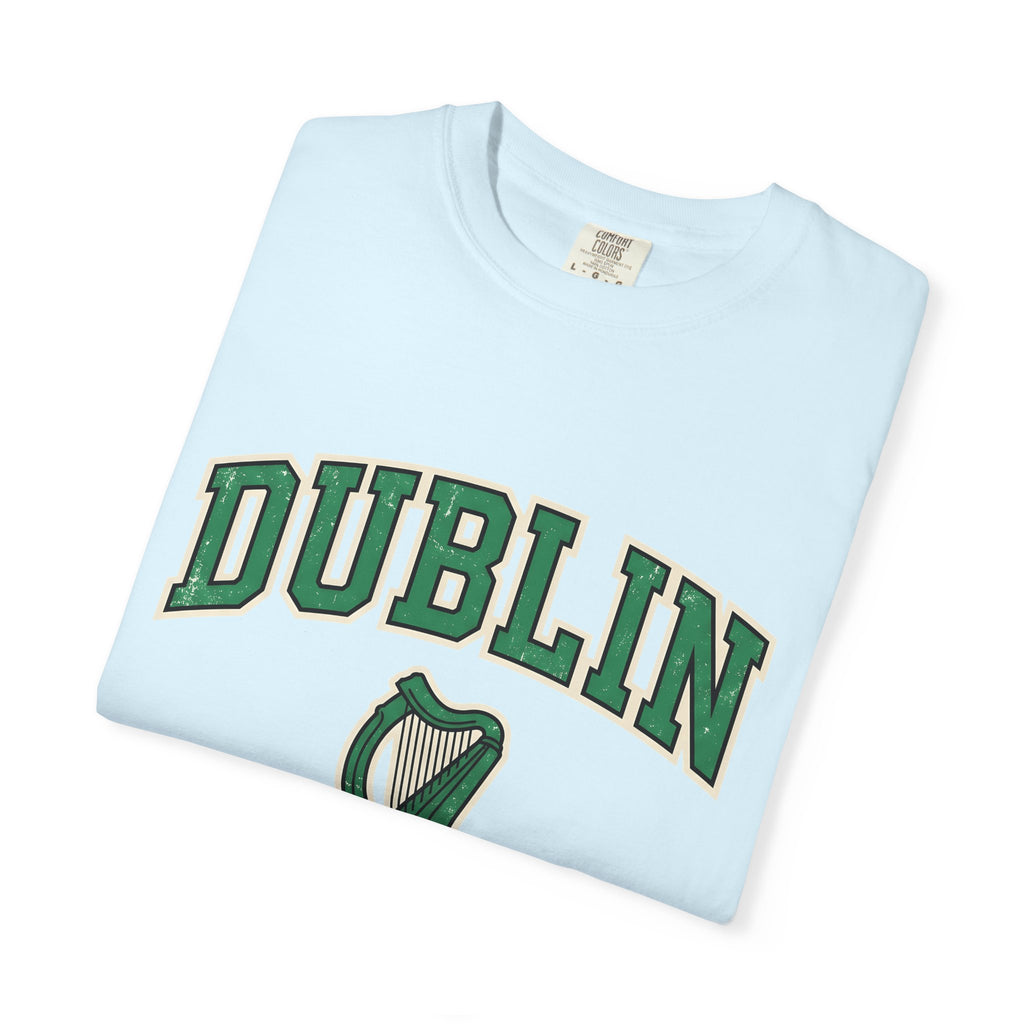 Gaelic Harp Shirt St. Patrick's Day Emerald Isle Gift Women Sports Tee Celtic Harp T-Shirt Patrick's Day Fan Irish Tshirt Irish Graphic