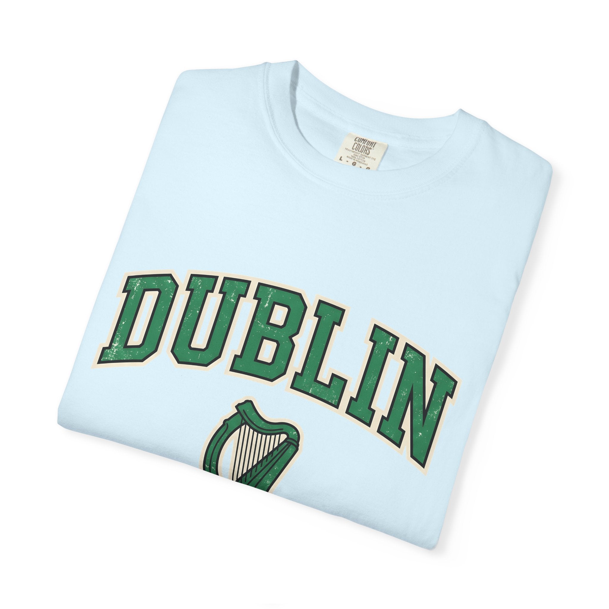 Gaelic Harp Shirt St. Patrick's Day Emerald Isle Gift Women Sports Tee Celtic Harp T-Shirt Patrick's Day Fan Irish Tshirt Irish Graphic
