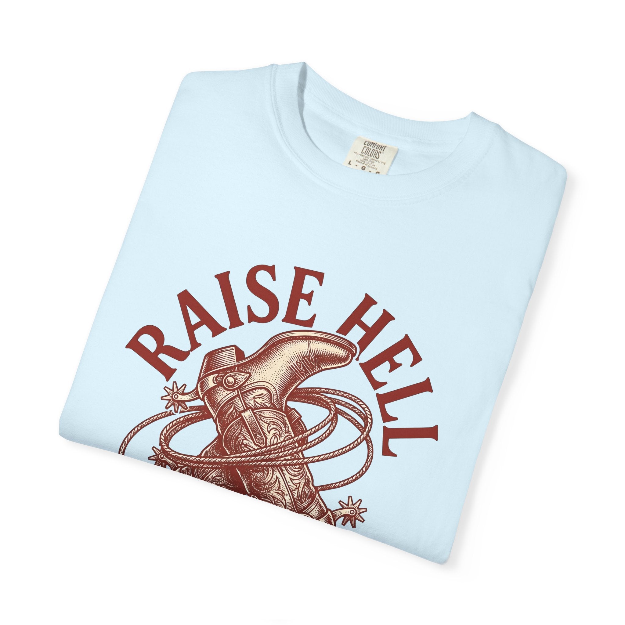 Cowboy Boots Shirt Cowgirl Western Gift Women Vintage Tee Boots T-Shirt Rodeo Fan Cowboy Graphic Hand Drawn Lasso Tshirt