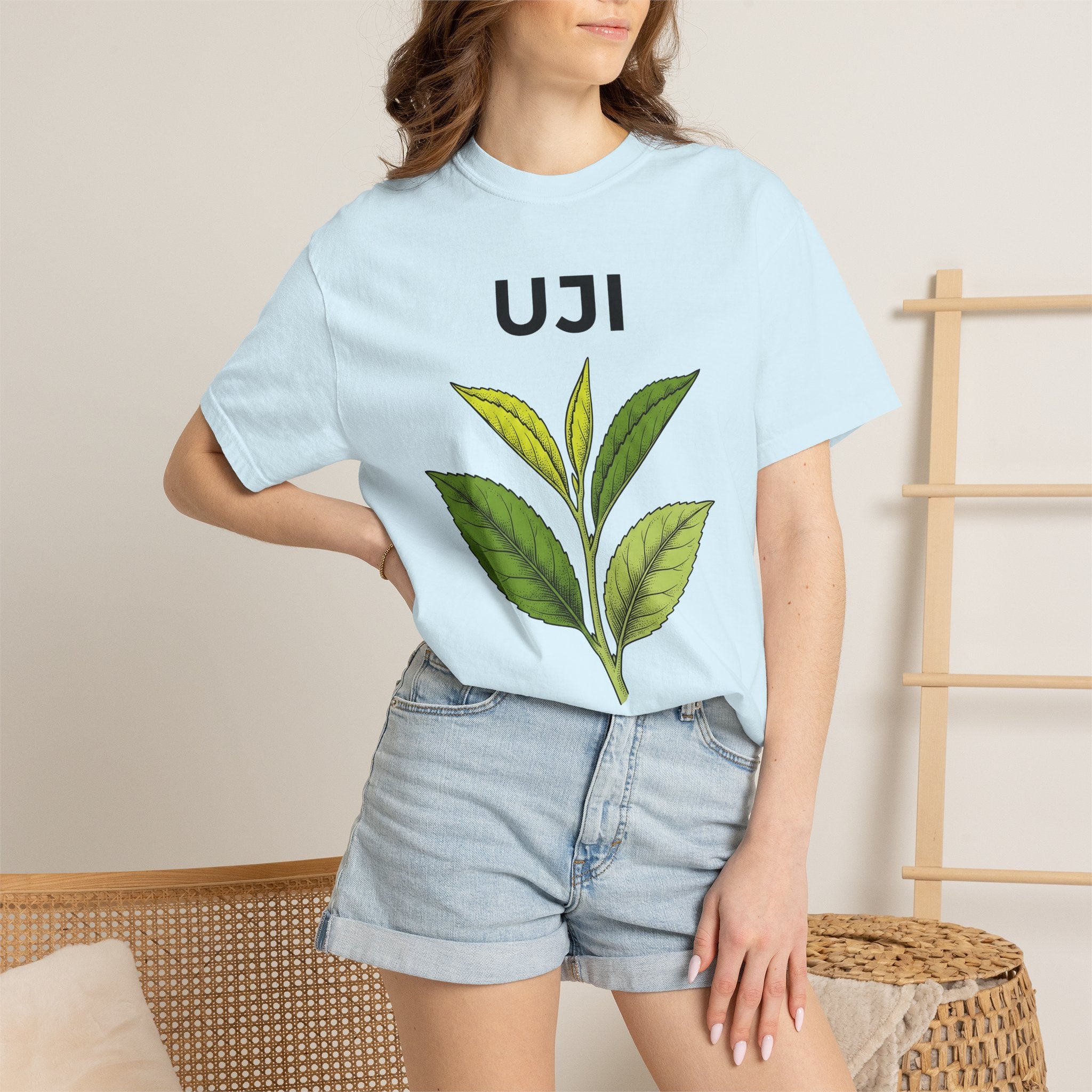 Tea Leaf Shirt Drinks Outdoors Gift Women Floral Tee Tea T-Shirt Beverage Fan Botanical Graphic Hand Drawn Foliage Tshirt
