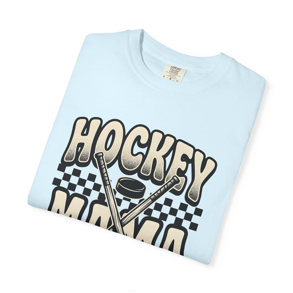 Hockey Sticks Shirt Hockey Mom Sports Gift Women Retro Tee Hockey Staves T-Shirt Hockey Fan Vintage Tee Retro Graphic Sports Design Vintage
