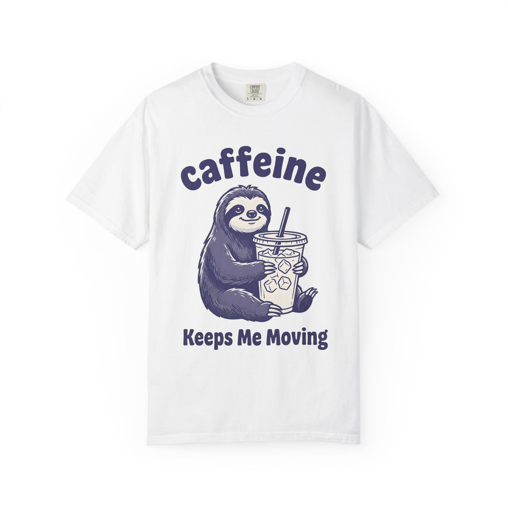 Sloth Espresso Cup Shirt Coffee Creatures Gift Women Comic Tee Coffee Mug T-Shirt Coffee Fan Espresso Cup Graphic Creature Illustration