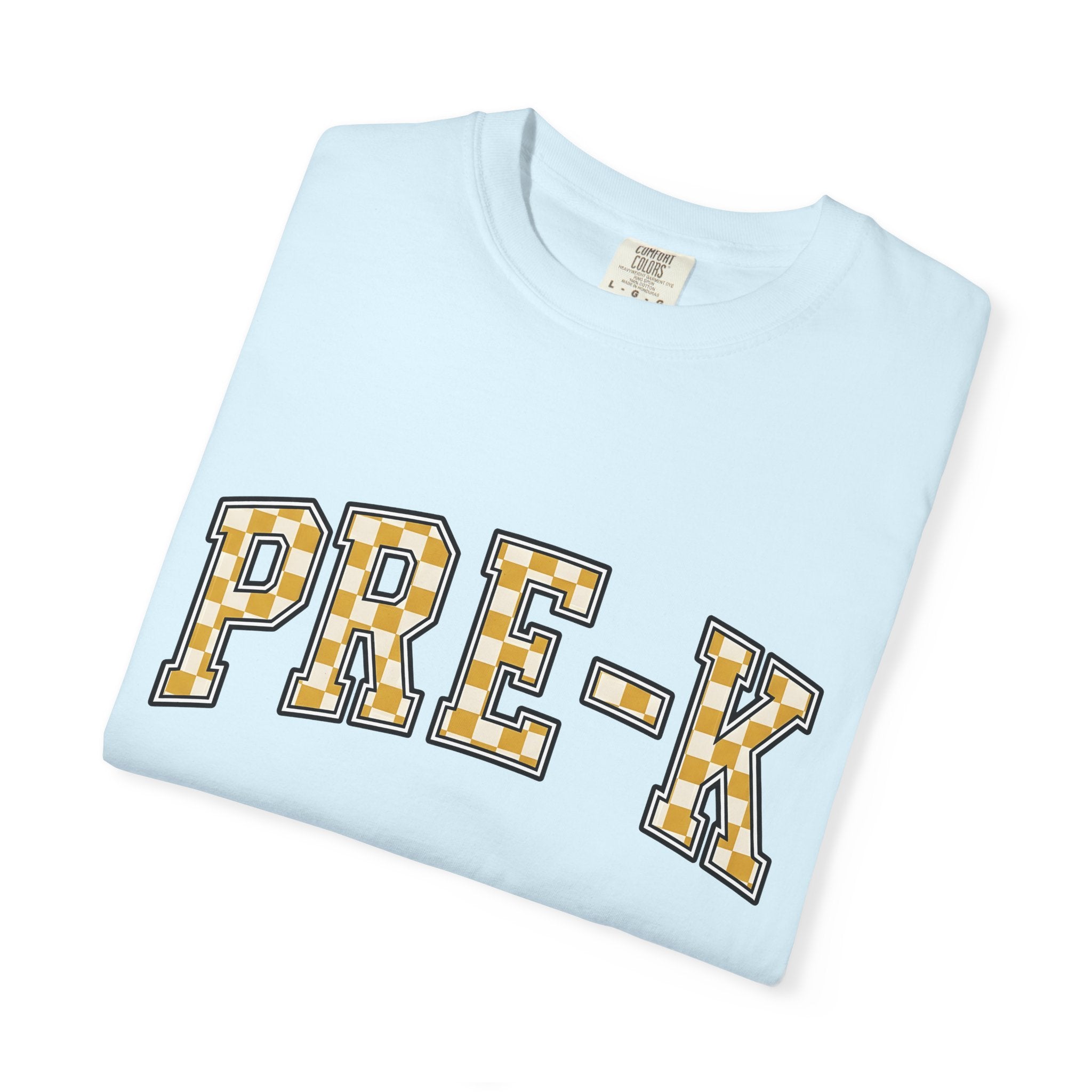 Checkerboard Letter Patches Shirt Teachers Learning Gift Women Nostalgic Tee Alphabet T-Shirt Educator Enthusiast Retro Tshirt Educational