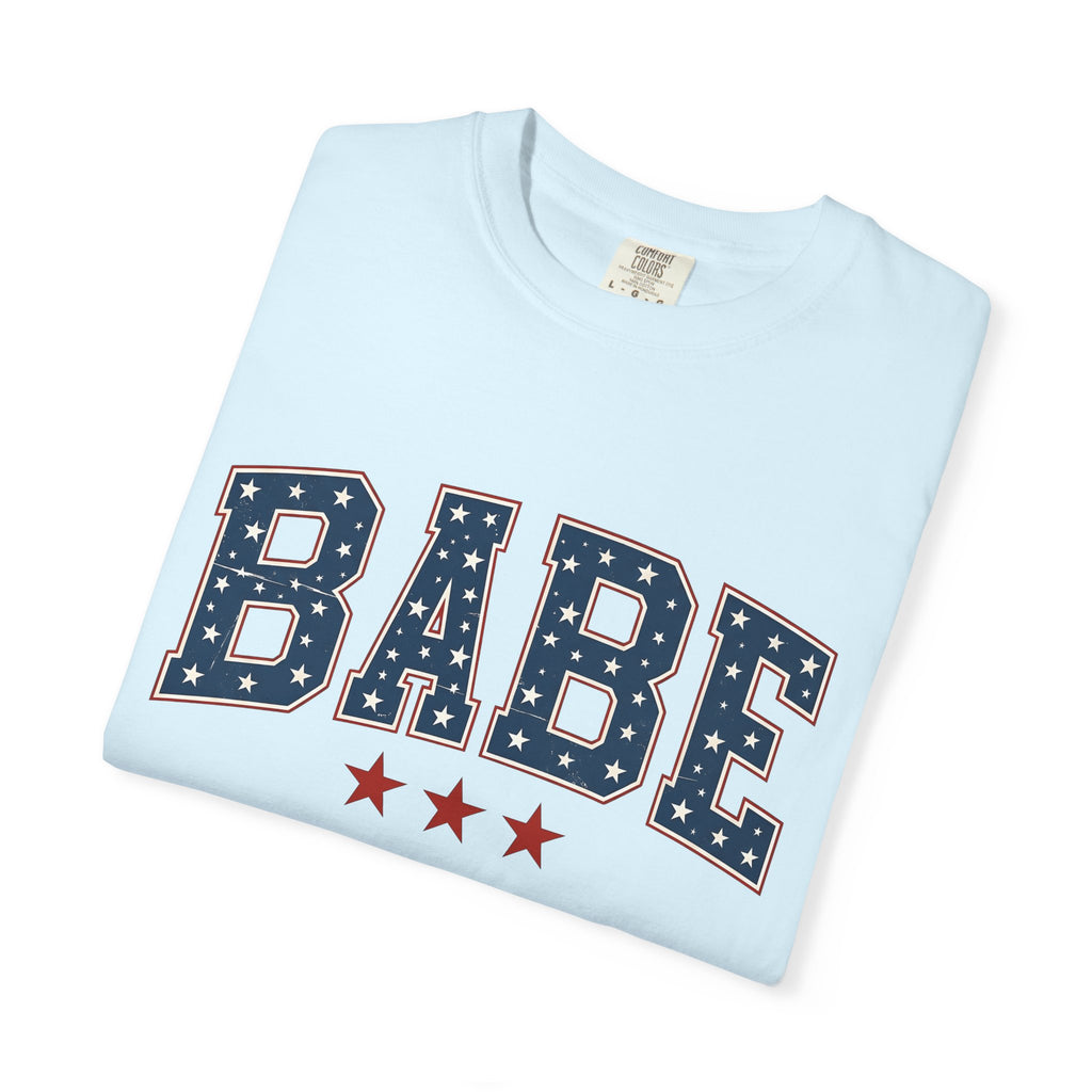 College Stars Design Shirt 4th Of July Festival Gift Women Americana Tee University Stars T-Shirt Independence Day Fan Patriotic Tshirt