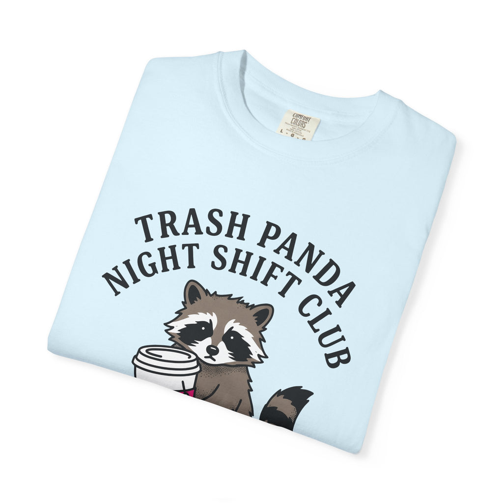 Raccoon Mug Shirt Nurses Wildlife Gift Women Comic Tee Coffee Mug T-Shirt Nurse Enthusiast Cartoon Tshirt Wildlife Graphic Sketch Injection