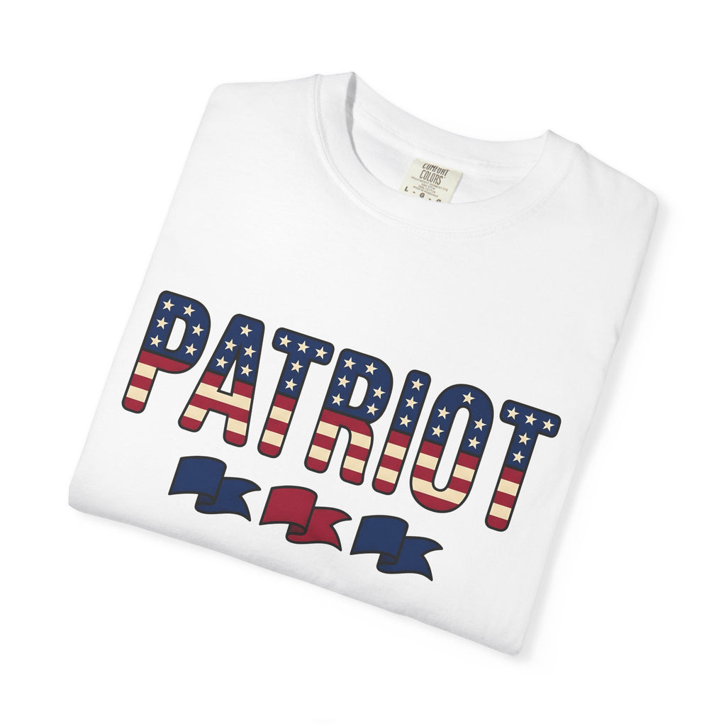 Patriotic Quote Shirt America Celebration Gift Women Strong Tee Saying T-Shirt American Enthusiast Bold Tshirt Party Graphic Retro Banner