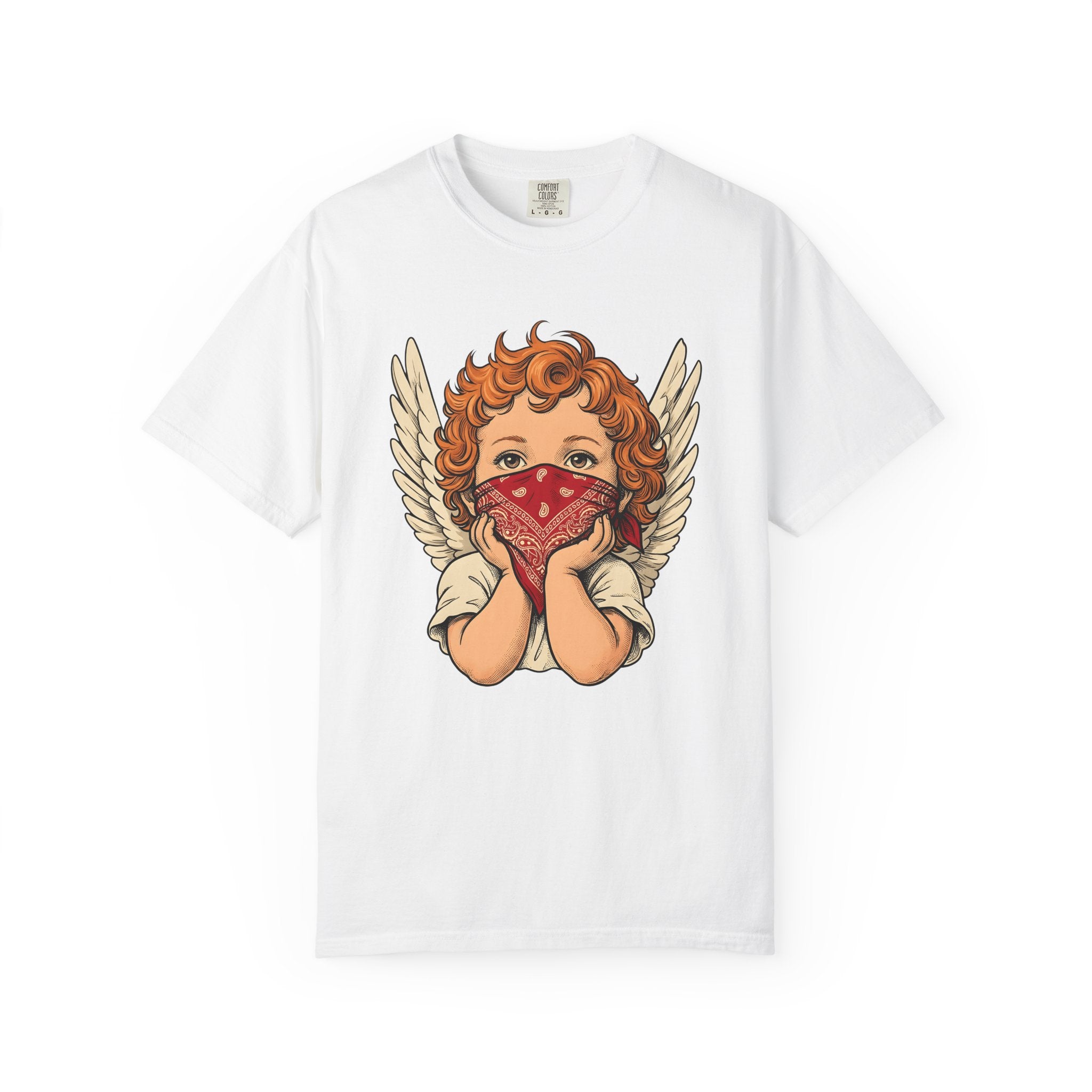 Cherub Angel Shirt St. Valentines Day Romance Gift Women Classic Tee Angel T-Shirt Valentine Fan Vintage Tshirt Love Graphic Old School
