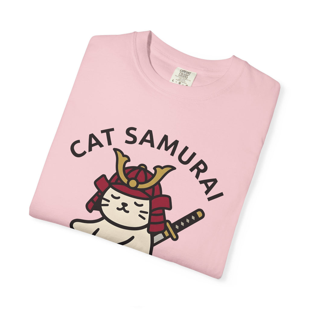 Ninja Cat Shirt Cat Pet Gift Women Cute Tee Kitty T-Shirt Cat Fan Kawaii Tshirt Animal Graphic Comic Blade Tshirt