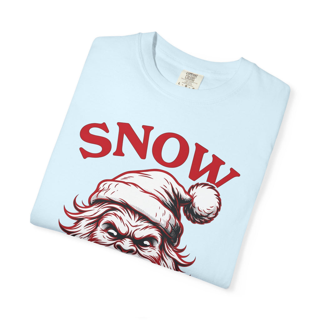 Mythical Santa Shirt Christmas Cold Gift Women Modern Art Tee Kris Kringle T-Shirt Christmas Fan Contemporary Art Tshirt Frosty Graphic Hand
