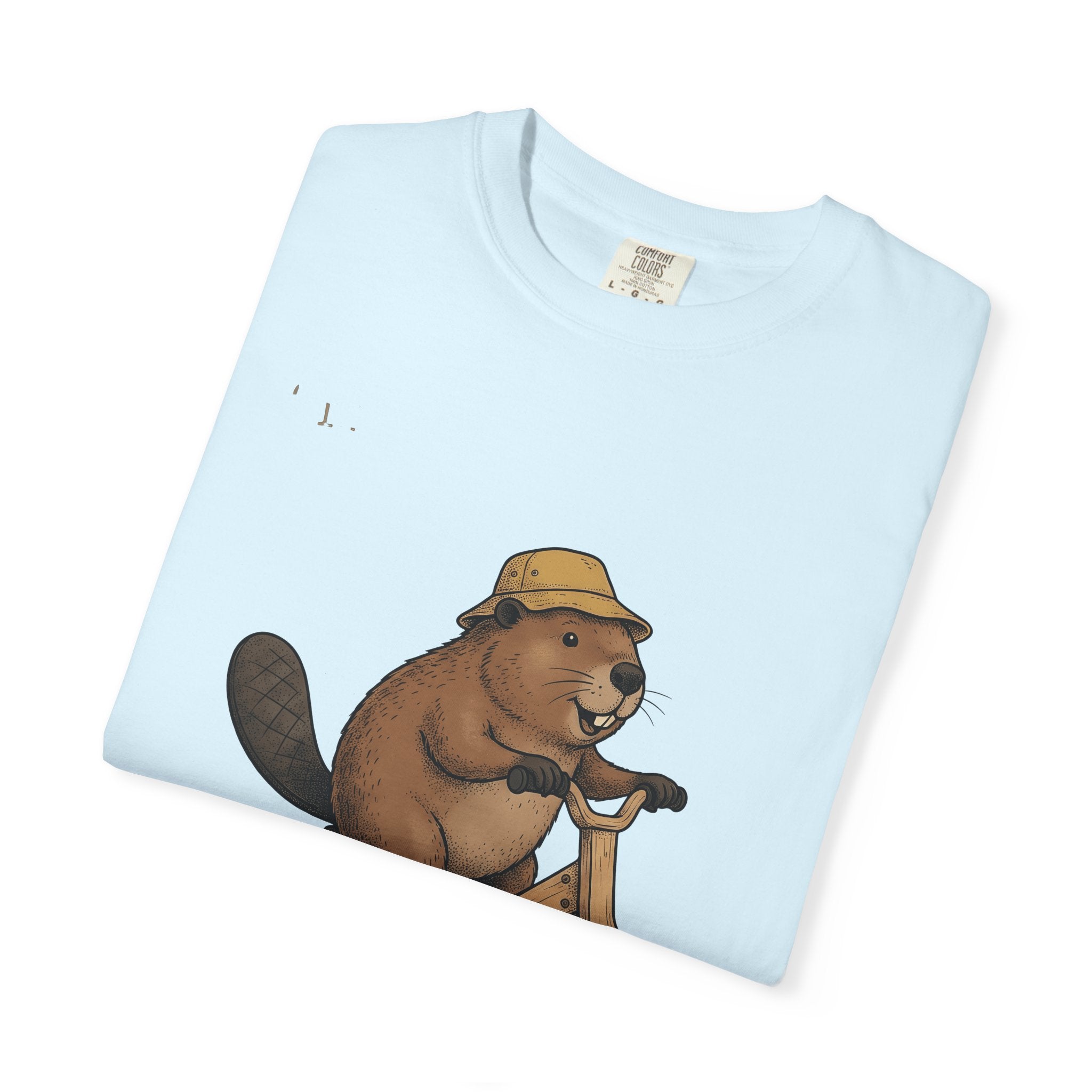 Beaver Bicycle Shirt Teachers Wildlife Gift Women Adorable Tee Dam T-Shirt Educator Enthusiast Cute Tshirt Animal Graphic Sketch Cap Tshirt