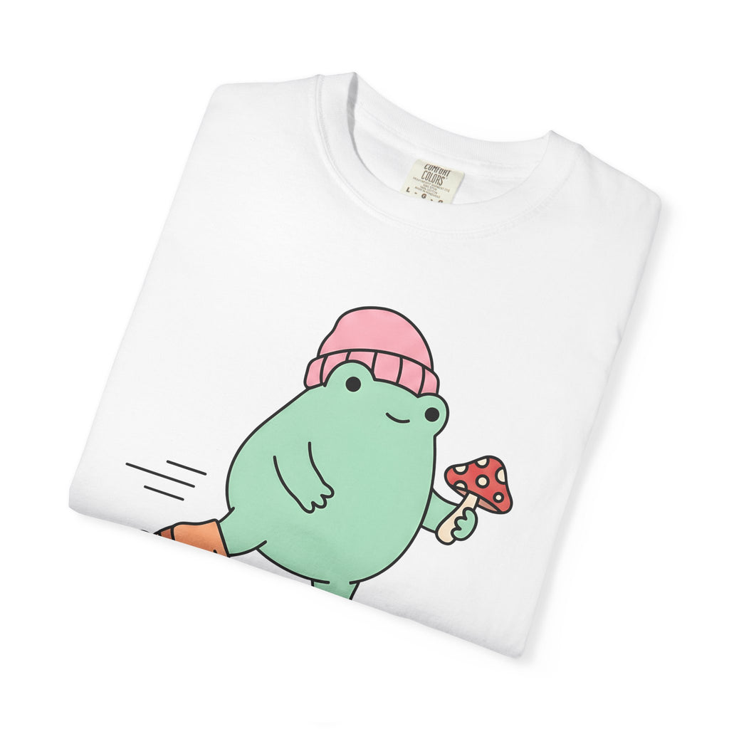 Frog Roller Blades Shirt Funny Classic Gift Women Chibi Tee Toad T-Shirt Humor Fan Cute Tshirt Retro Graphic Clean Fungi Tshirt