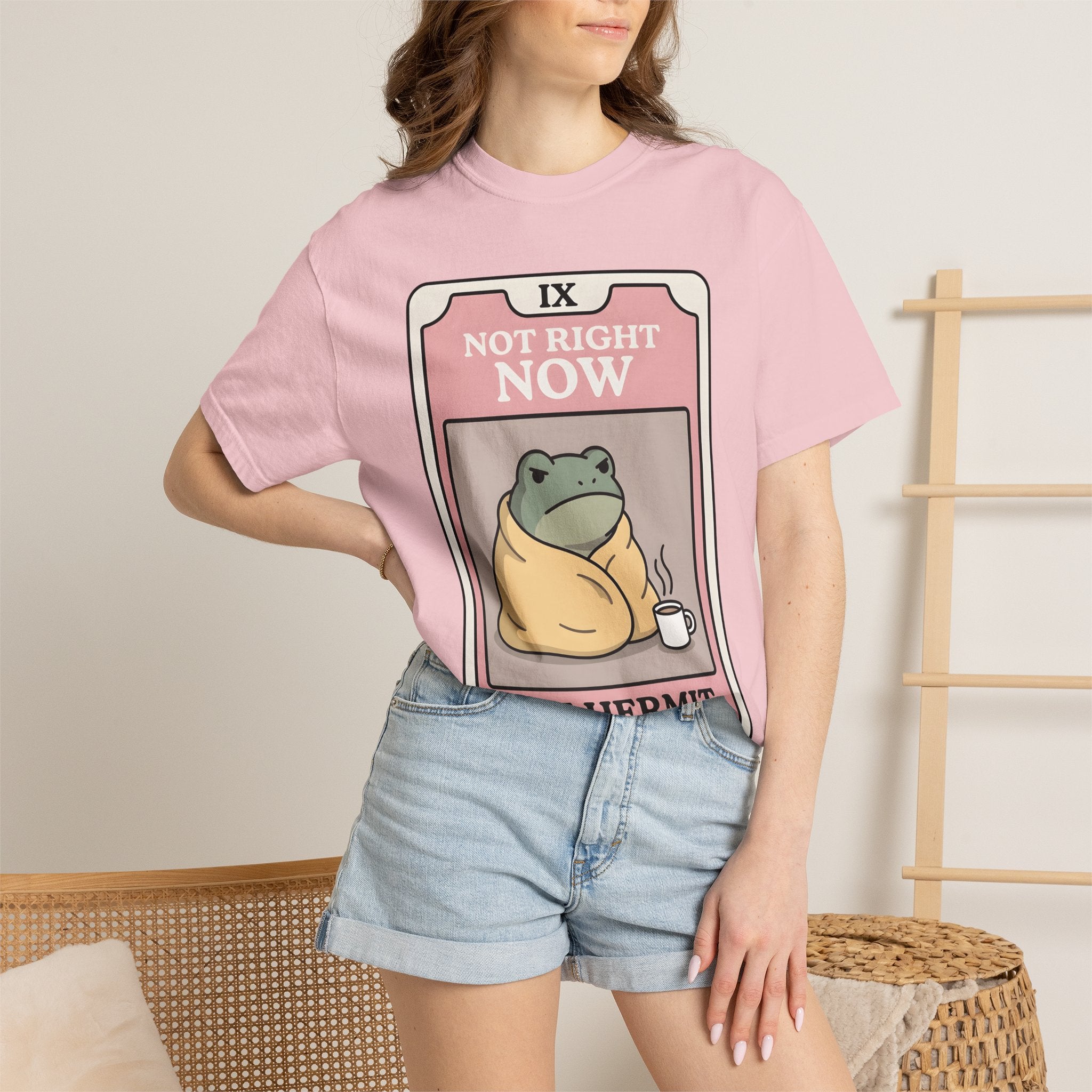 Frog Throw Shirt Boho Chic Oracle Gift Women Comic Tee Toad T-Shirt Hippie Fan Cartoon Tshirt Mystic Graphic Retro Tea Cup Tshirt