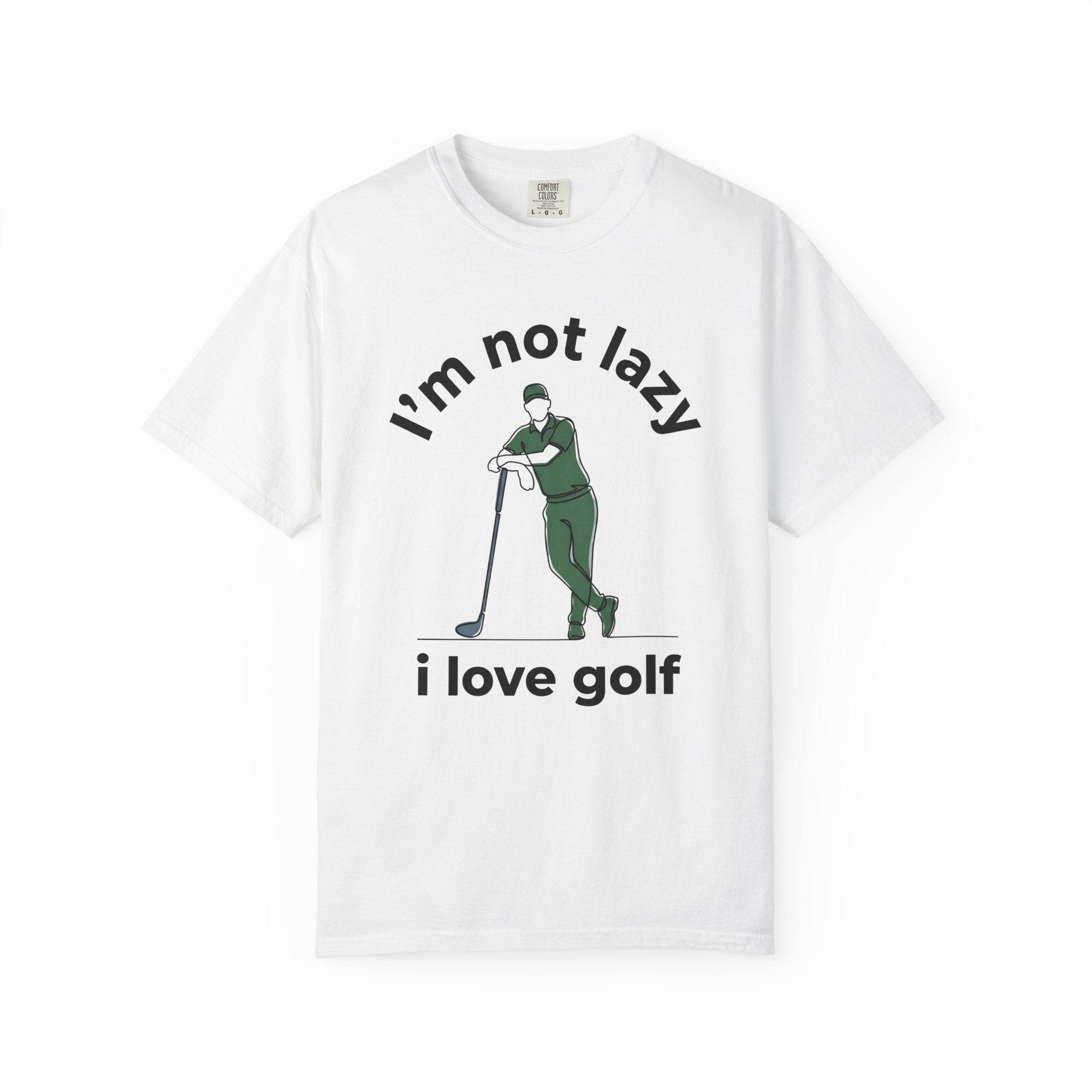 Golf Man Shirt Golf Comedy Gift Women Basic Tee Golfer T-Shirt Golf Fan Golfer Tshirt Humor Graphic Sketch Golf Driver Tshirt