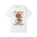 Guitar Fence Shirt Cowgirl Country Gift Women Vintage Tee Fence T-Shirt Cowboy Fan Retro Tshirt Country Graphic Hand Drawn Music Notes