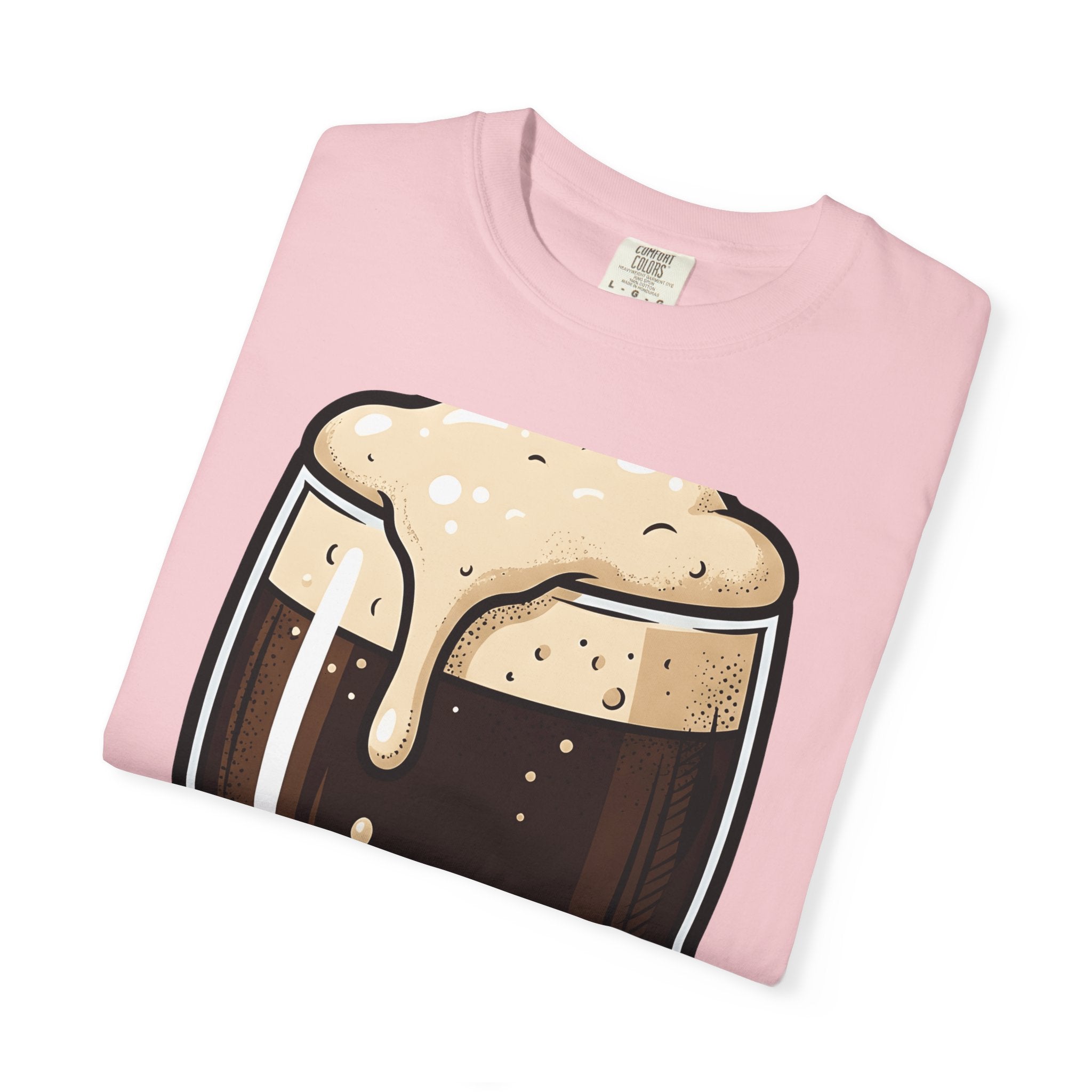 Pint Beer Shirt St Patrick's Day Beer Gift Women Cartoon Tee Ale T-Shirt St Patricks Fan Comic Tshirt Brewery Graphic Vintage Foam Tshirt