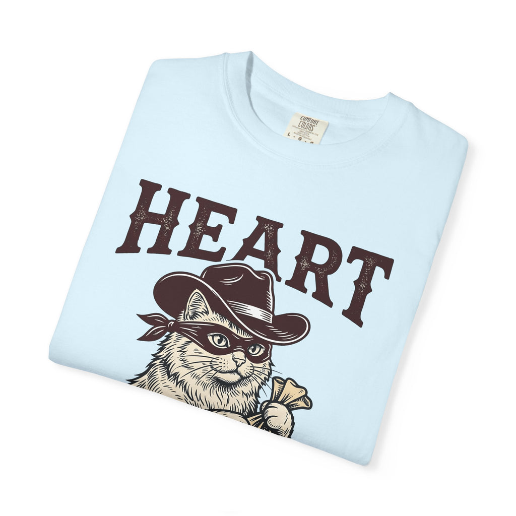 Cowboy Cat Shirt Cat Humor Gift Women Vintage Tee Kitty Cat T-Shirt Feline Fan Retro Tshirt Funny Graphic Hand Drawn Money Bag Tshirt
