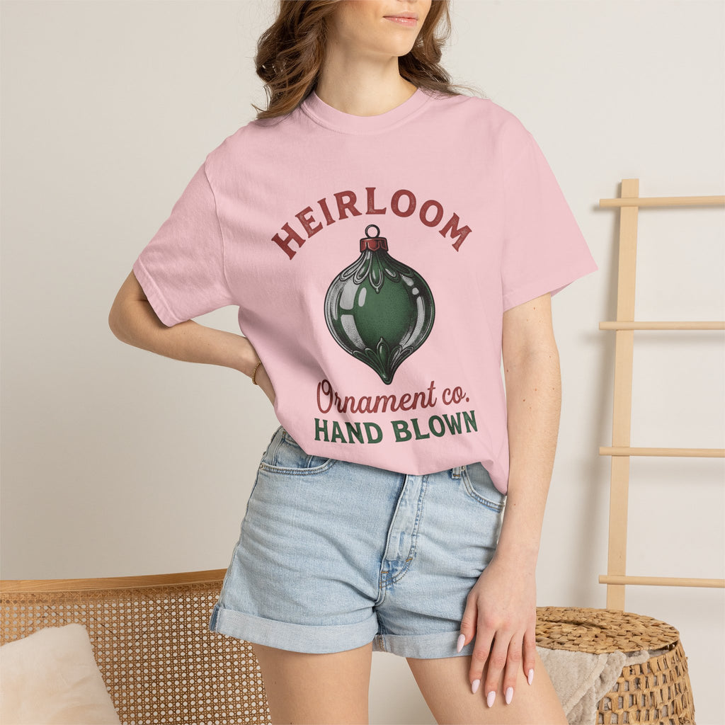 Old Fashioned Ornament Shirt Christmas Household Gift Women Nostalgic Tee Bauble T-Shirt Christmas Fan Xmas Decoration Graphic Tshirt Line