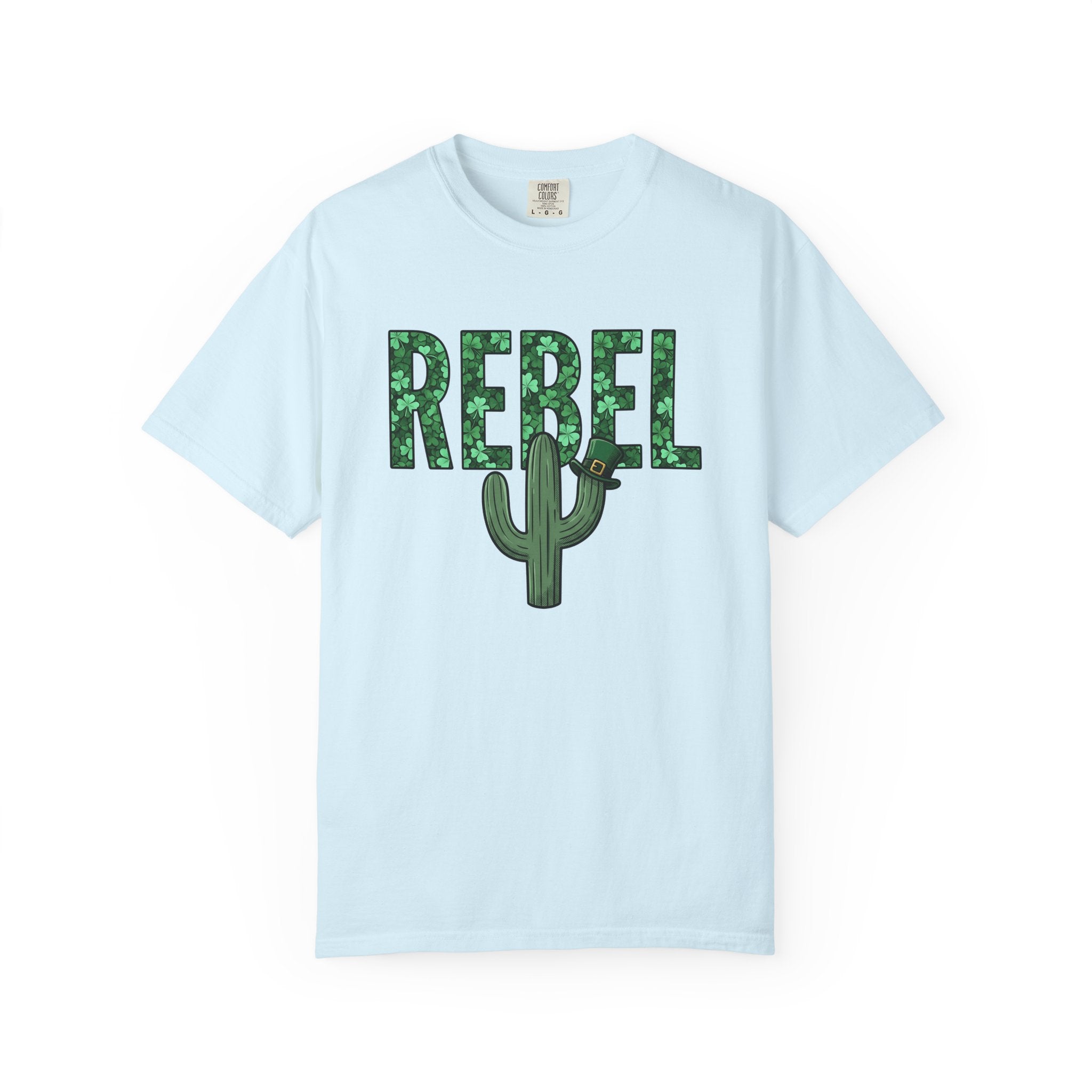 Cactus Illustration Shirt St Patrick's Day Joke Gift Women Modern Tee Succulent T-Shirt Shamrock Fan Retro Tshirt Pun Graphic Vintage Irish