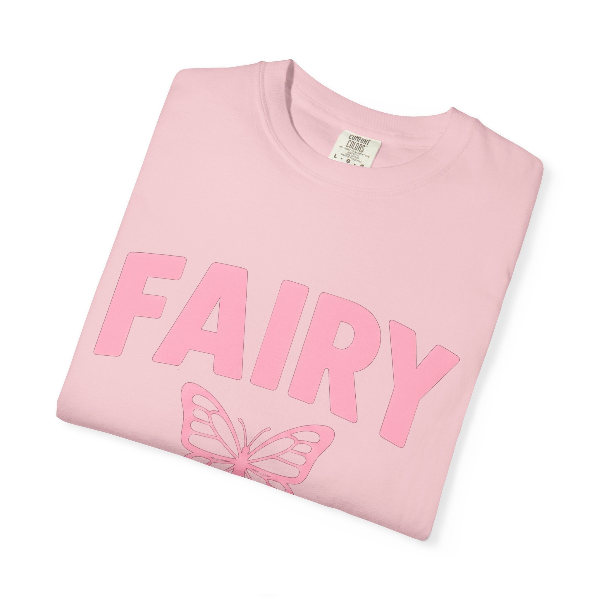 Butterfly Art Shirt Fairy Style Gift Women Adorable Tee Butterfly T-Shirt Fairy Fan Cute Tshirt Fashion Graphic Clean Light Tones Tshirt