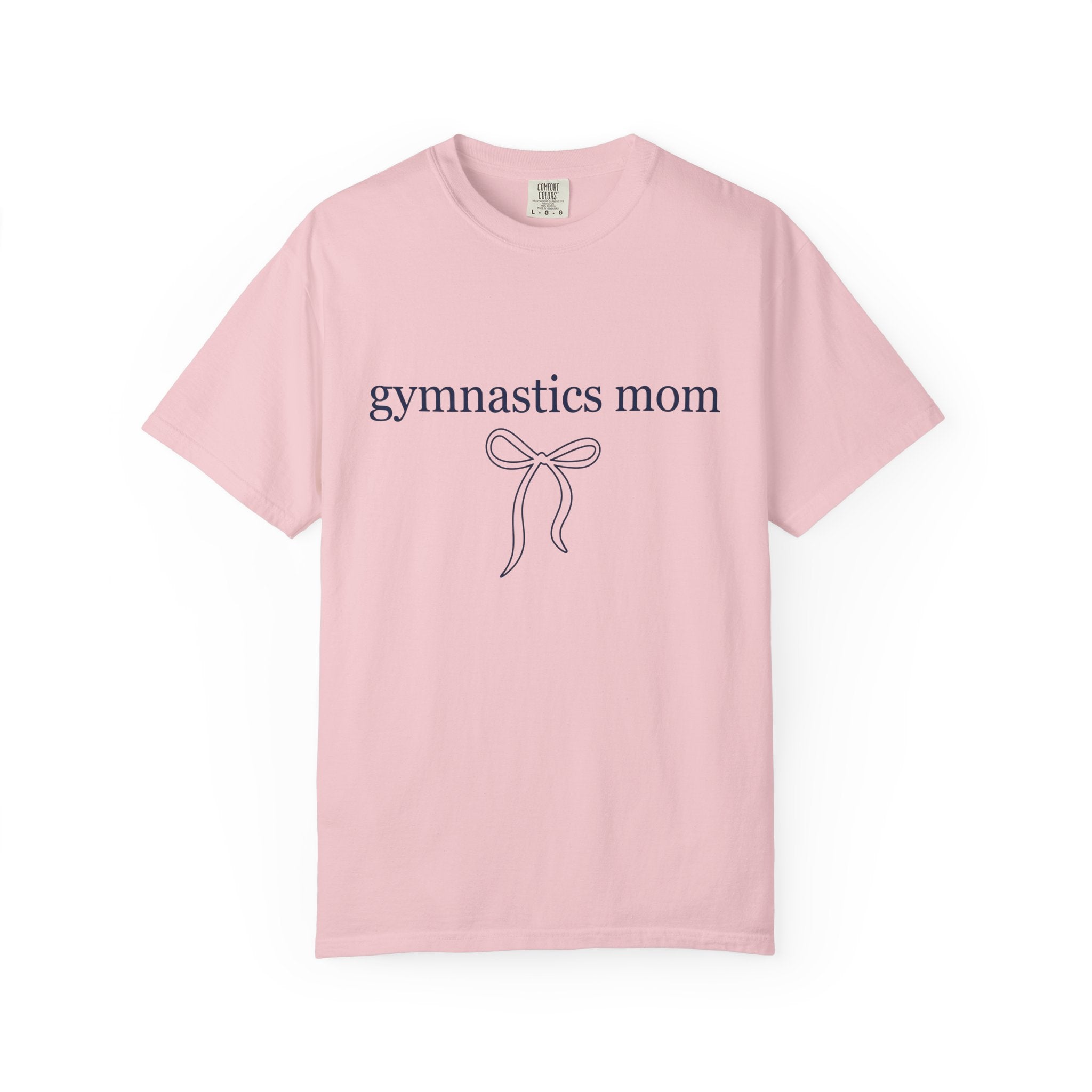 Bow Art Shirt Gymnastics Mom Fitness Gift Women Line Art Tee Ribbon T-Shirt Gymnastics Enthusiast Drawing Tshirt Illustration Graphic