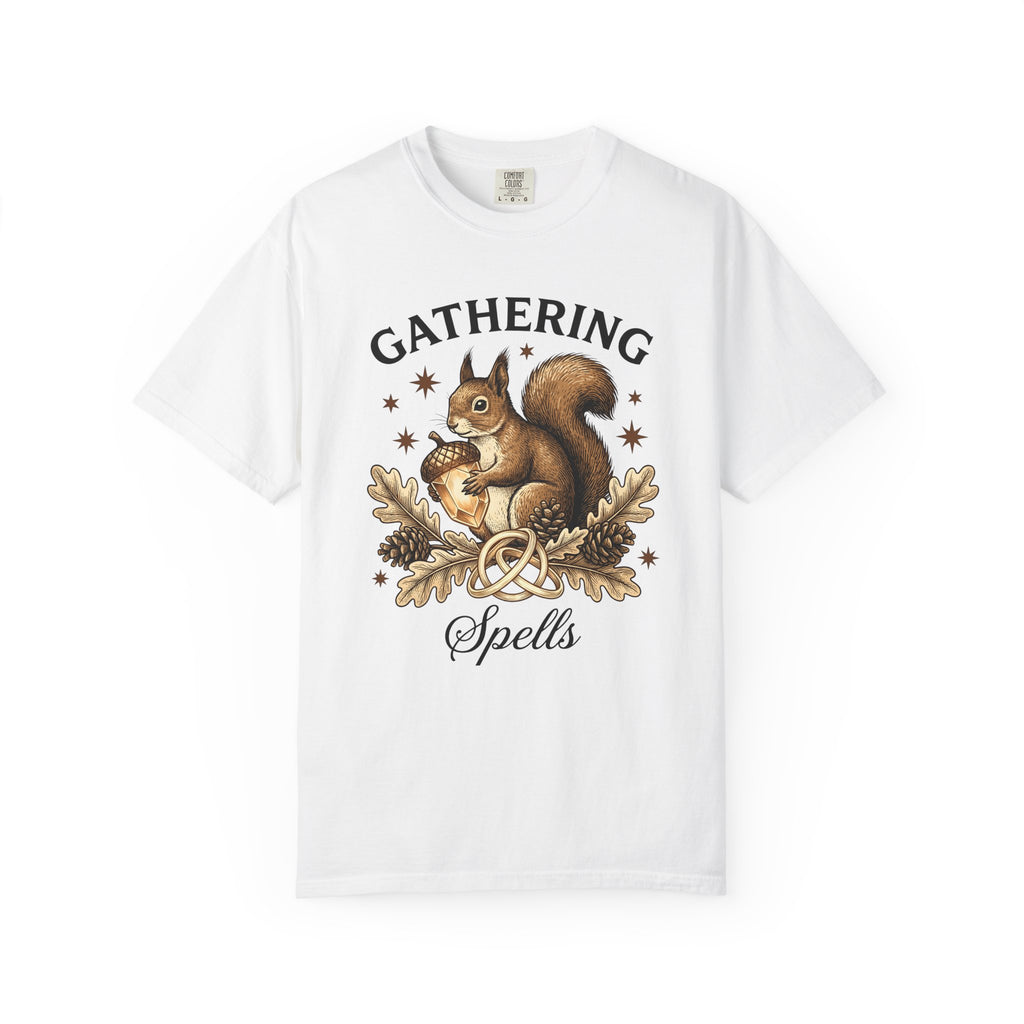 Squirrel Nut Shirt Woodland Animal Outdoors Gift Women Retro Tee Nutcracker T-Shirt Wildlife Fan Vintage Tshirt Outdoor Graphic Sketch Oak