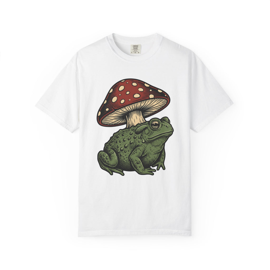Toad Fungus Shirt Funny Nature Gift Women Old School Tee Fungal Infection T-Shirt Humor Fan Retro Tshirt Wildlife Graphic Doodle Toadstool