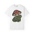 Toad Fungus Shirt Funny Nature Gift Women Old School Tee Fungal Infection T-Shirt Humor Fan Retro Tshirt Wildlife Graphic Doodle Toadstool